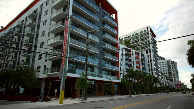 Motion video AMLI Midtown Miami rental apartment condos 4k