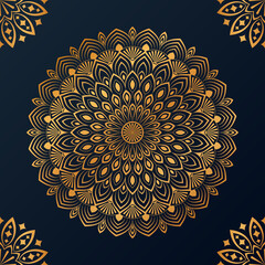 Luxury ornamental mandala design background