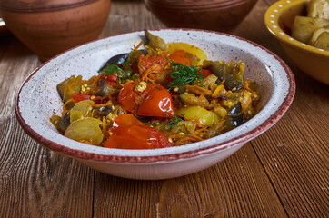 Azerbaijani Manqal Salatı