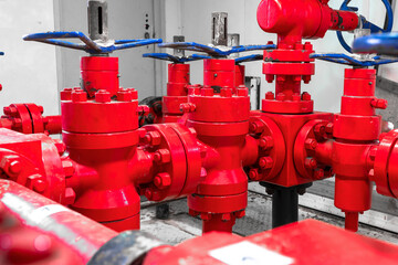 Petroleum oil and gas drilling equipment. Choke and kill manifolds are wellhead equipments that are...