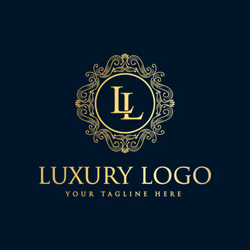 Set of Elegant Capital Letters Vintage Logo Filigree Monograms. Beautiful Collection. English Alphabet. Simple Drawn Emblems. Graceful Style. Design of Calligraphic Insignia. Vector Illustration