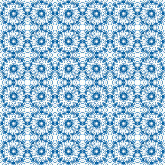 Abstract seamless pattern with various shapes. Geometric pattern for fabric. Textile background.