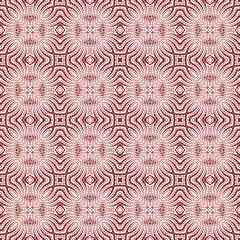 Abstract seamless pattern with various shapes. Geometric pattern for fabric. Textile background.