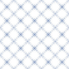 Fototapeta premium Abstract seamless pattern with various shapes. Geometric pattern for fabric. Textile background.