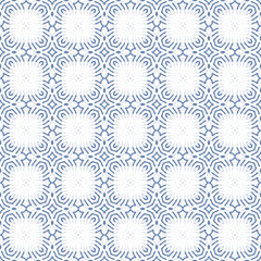 Abstract seamless pattern with various shapes. Geometric pattern for fabric. Textile background.