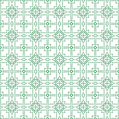 Abstract seamless pattern with various shapes. Geometric pattern for fabric. Textile background.