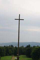 Fototapeta na wymiar cross on the hill