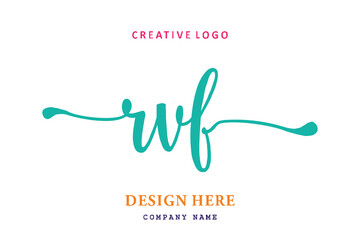 RVF lettering logo is simple, easy to understand and authoritative