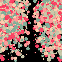 Colorful Universe Distribution Computational Generative Art background illustration