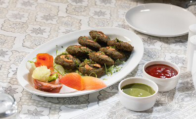 Beetroot Kawab Dish