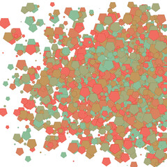 Colorful Universe Distribution Computational Generative Art background illustration