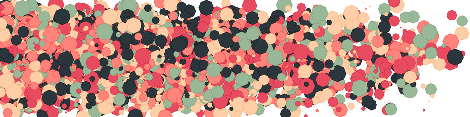 Colorful Universe Distribution Computational Generative Art background illustration