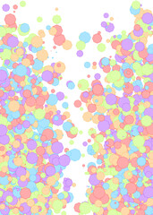 Colorful Universe Distribution Computational Generative Art background illustration