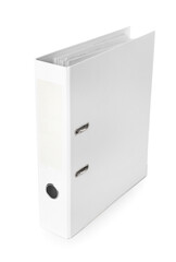 Office folder on white background
