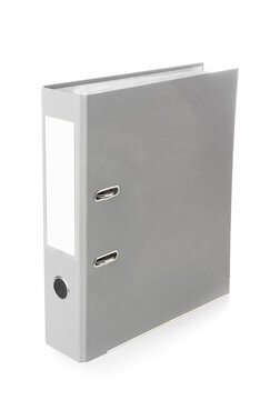 Office folder on white background