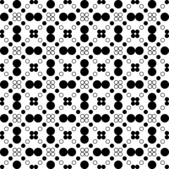 black and white seamless pattern