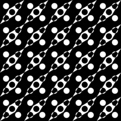 black and white seamless pattern