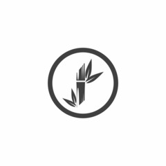 Bamboo Logo Template vector icon illustration design