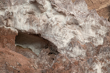 lake salt rock mountains sea