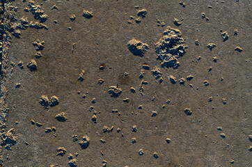 Brown painted rugged texture