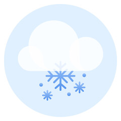 Vector illustration of the weather forecast.