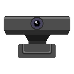 Web camera Icon. Vector Flat Webcam Symbol