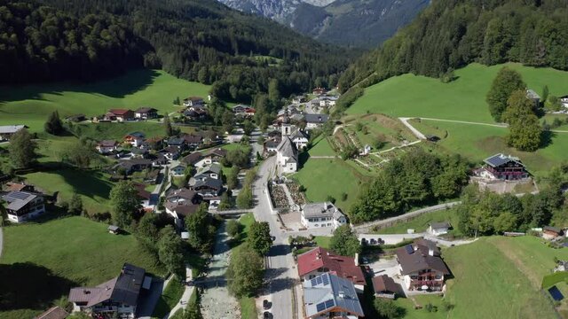 Mountaineering village Ramsau in Bavaria