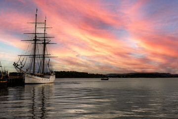 Old vessels in Oslo, Norway