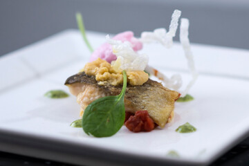 Wolfsbarsch, kleine Portion