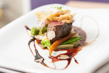 Rinderrostbraten, kleine Portion