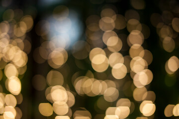 abstract background with bokeh defocused lights