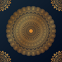 Luxury ornamental mandala design background