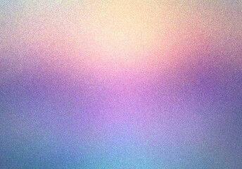 Fantastic winter sunset view through frost covered glass. Lavender shades ombre shiny textured background.