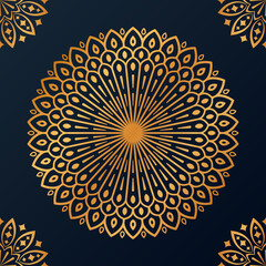 Luxury ornamental mandala design background © mdhelalakbar