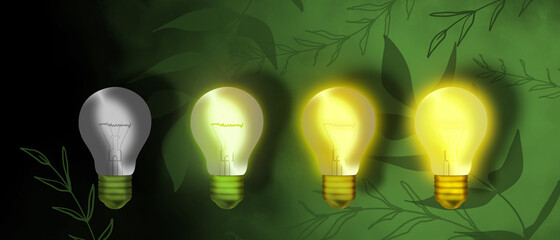 Light Bulb Color Splash - Idea and future concept