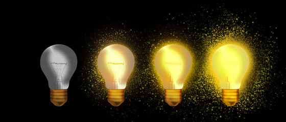 Light Bulb Color Splash - Idea and future concept