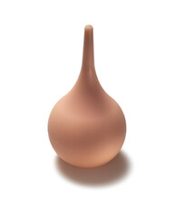 Isolated enema on white background