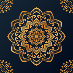 Luxury ornamental mandala design background