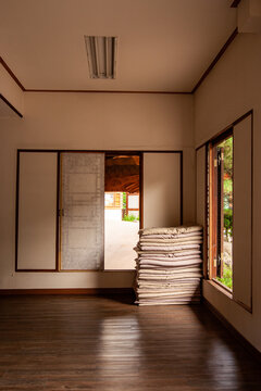 A Traditional Korean Sleeping Room