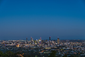 Fototapeta na wymiar Brisbane City, Queensland Australia Downtown Region