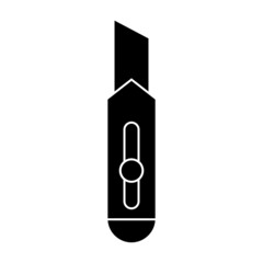 Cutter knife icon