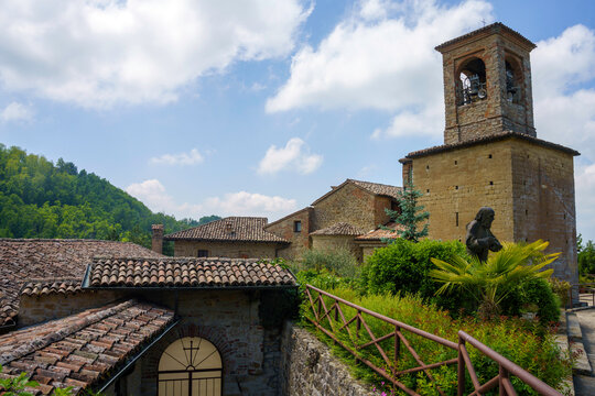 Abbey of Sant Alberto di Butrio, in the Oltrepo Pavese
