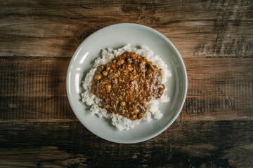 欧風カレー　キーマカレー