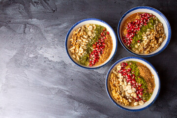 Traditional delicious Turkish dessert; Ashura (Asure)