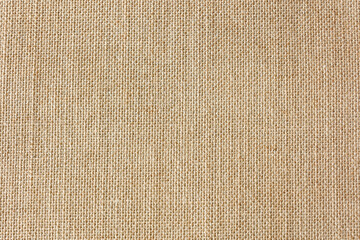 Fototapeta na wymiar Jute fabric simple woven texture may used as background natural decorative fabric