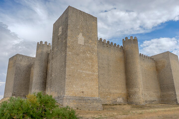 castillo de montealegre de los campos en la provincia de castilla león, España
