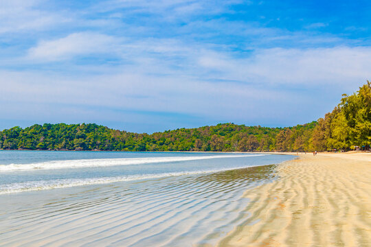 Tropical Paradise island Koh Phayam Aow Yai Beach landscape Thailand.