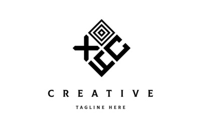 Obraz premium XCY rectangle three latter logo vector