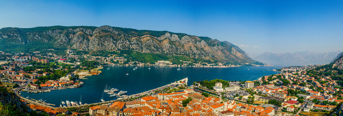 View from Fortress of Saint John in Kotor