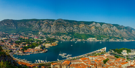 View from Fortress of Saint John in Kotor